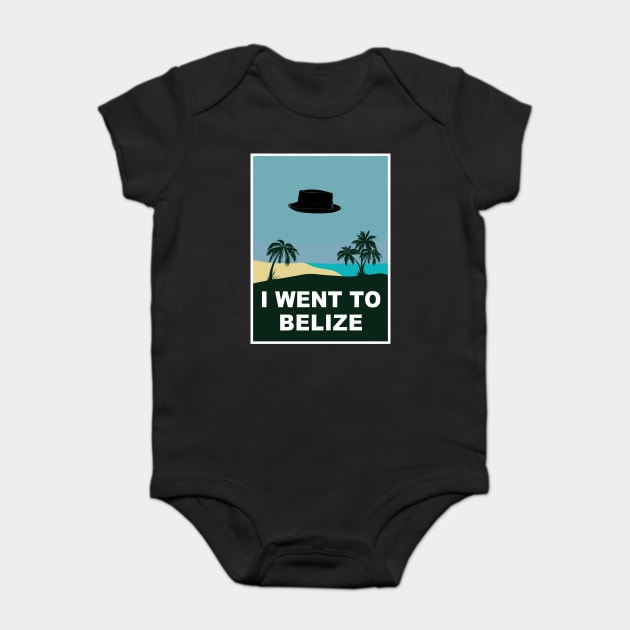 I WENT TO BELIZE (COLOR) Baby Bodysuit by Theo_P